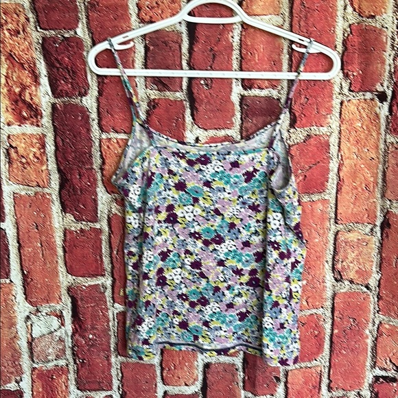 Ann Taylor LOFT Floral Camisole Top Size Large - Picture 7 of 9